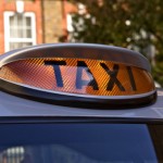taxi for hire light, london