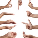 hand gesture body language