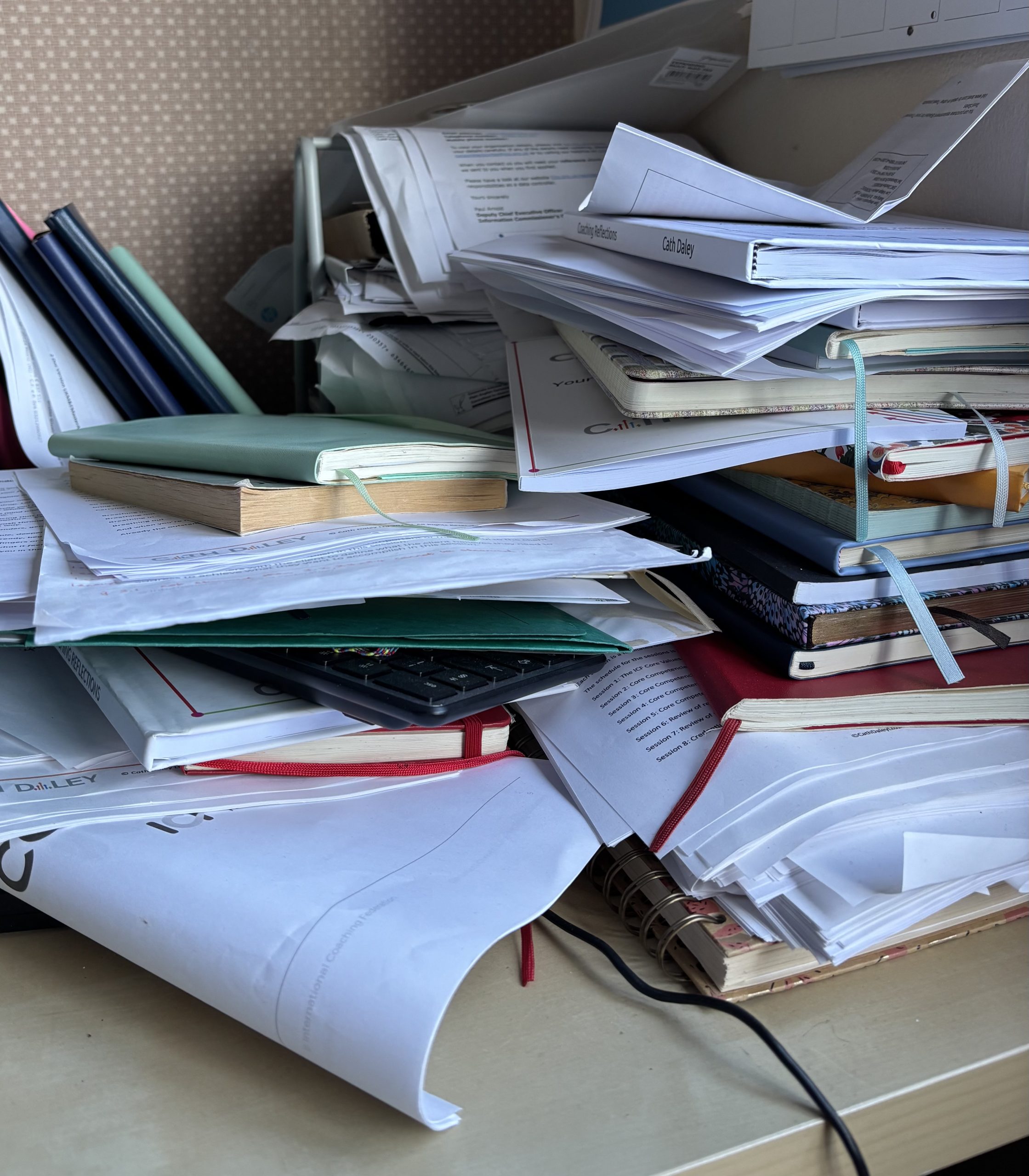 Want More Coaching Presence? Start With Your Desk